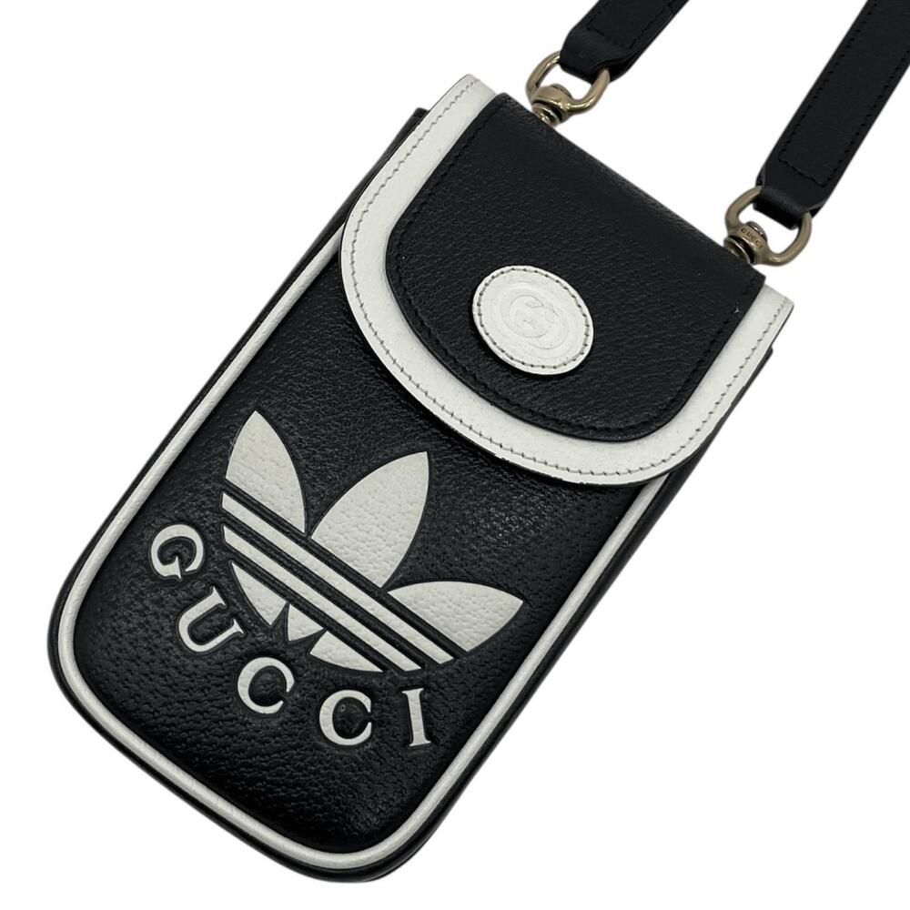 Gucci adidas Shoulder Bag Black